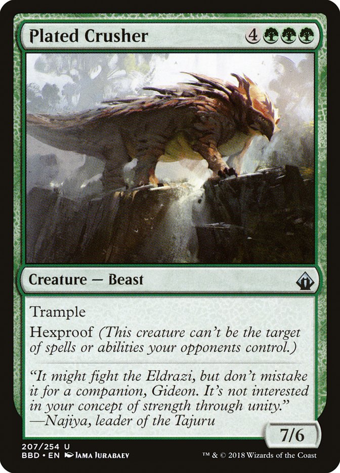 Plated Crusher [Battlebond] | Good Games Morley
