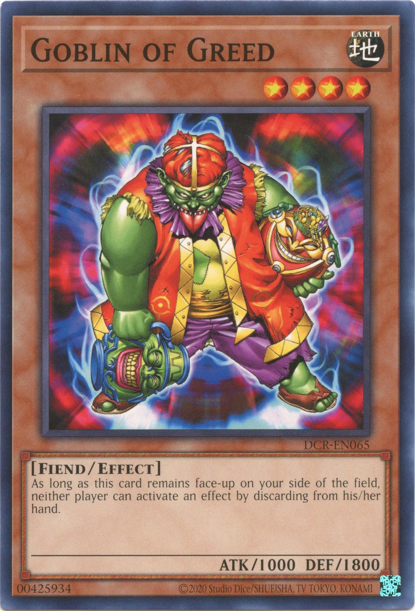 Goblin of Greed (25th Anniversary) [DCR-EN065] Common | Good Games Morley