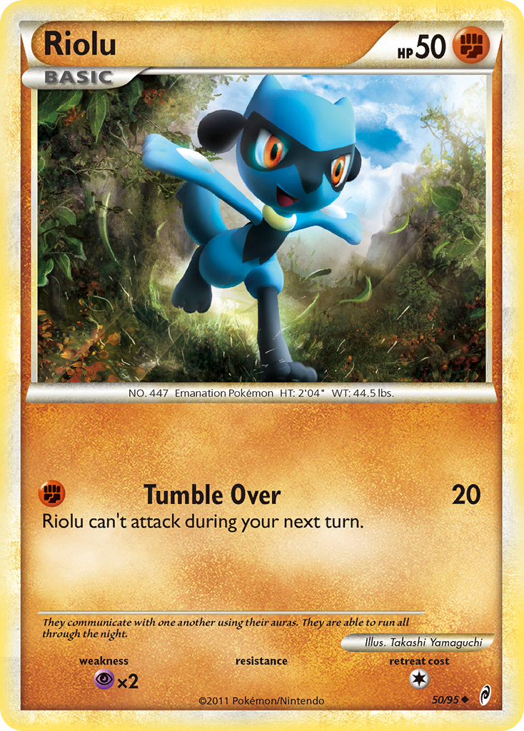 Riolu (50/95) [HeartGold & SoulSilver: Call of Legends] | Good Games Morley