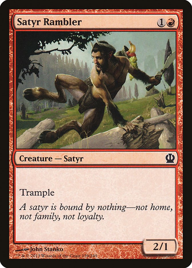 Satyr Rambler [Theros] | Good Games Morley