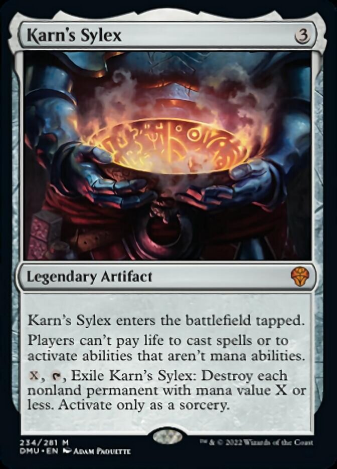 Karn's Sylex [Dominaria United] | Good Games Morley