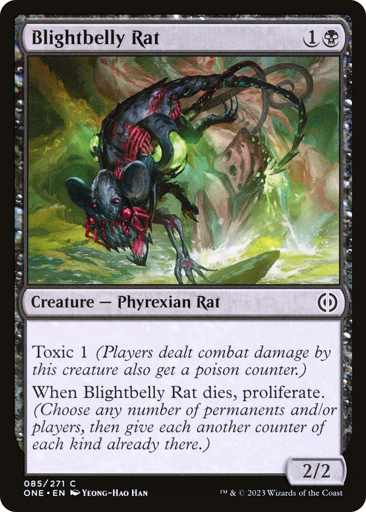Blightbelly Rat [Phyrexia: All Will Be One] | Good Games Morley