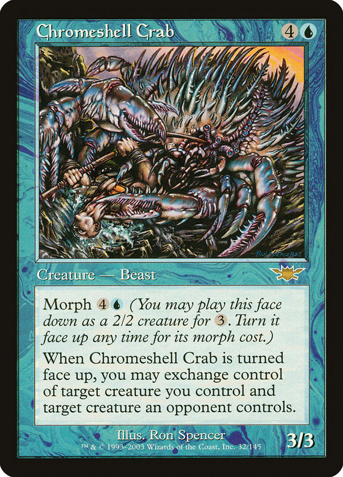 Chromeshell Crab [Legions] | Good Games Morley