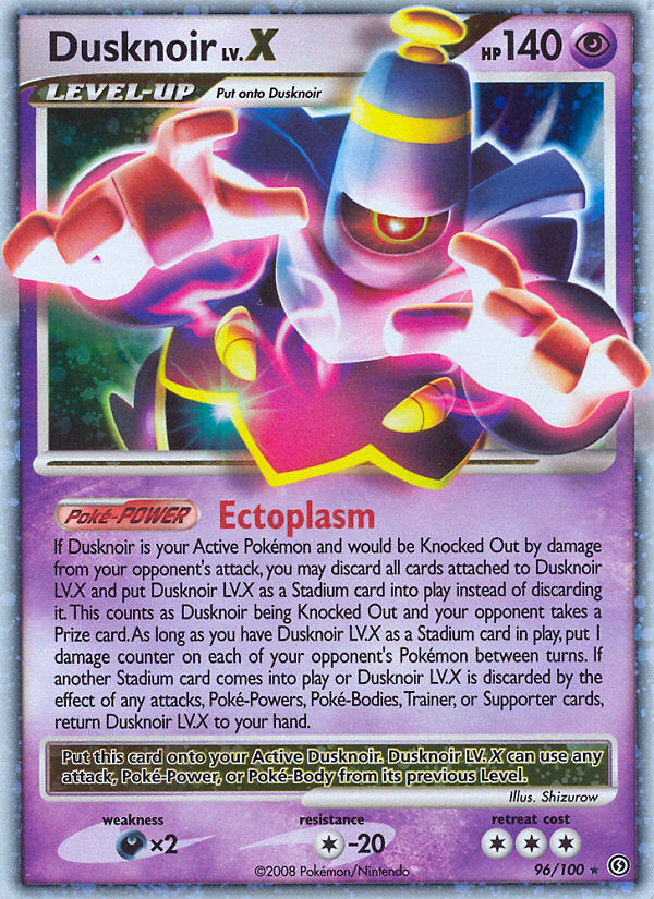 Dusknoir LV.X (96/100) [Diamond & Pearl: Stormfront] | Good Games Morley