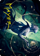 Nature's Embrace Art Card (Gold-Stamped Signature) [Innistrad: Crimson Vow Art Series] | Good Games Morley