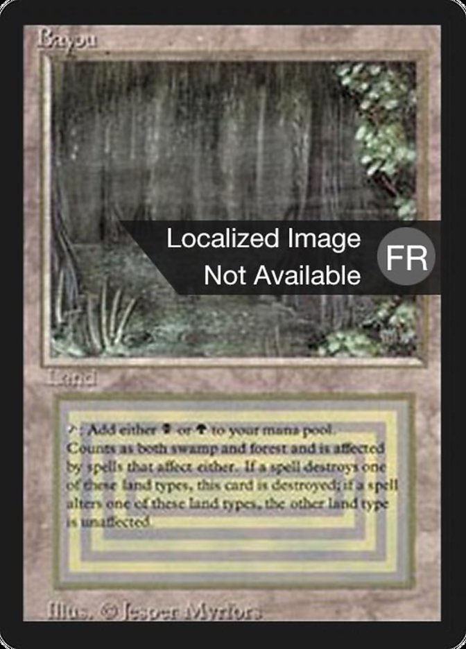 Bayou [Foreign Black Border] | Good Games Morley