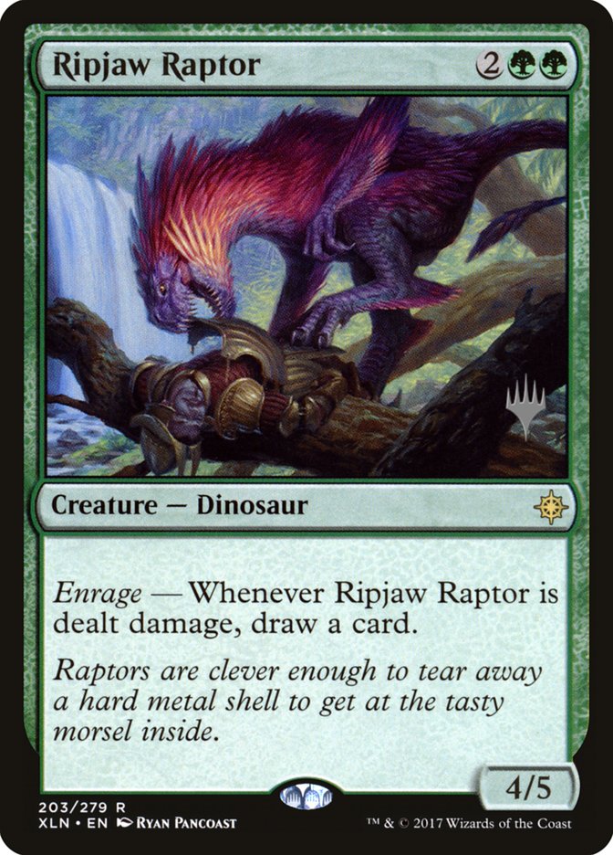 Ripjaw Raptor (Promo Pack) [Ixalan Promos] | Good Games Morley
