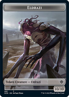 Eldrazi // Soldier Double-Sided Token [Starter Commander Decks] | Good Games Morley