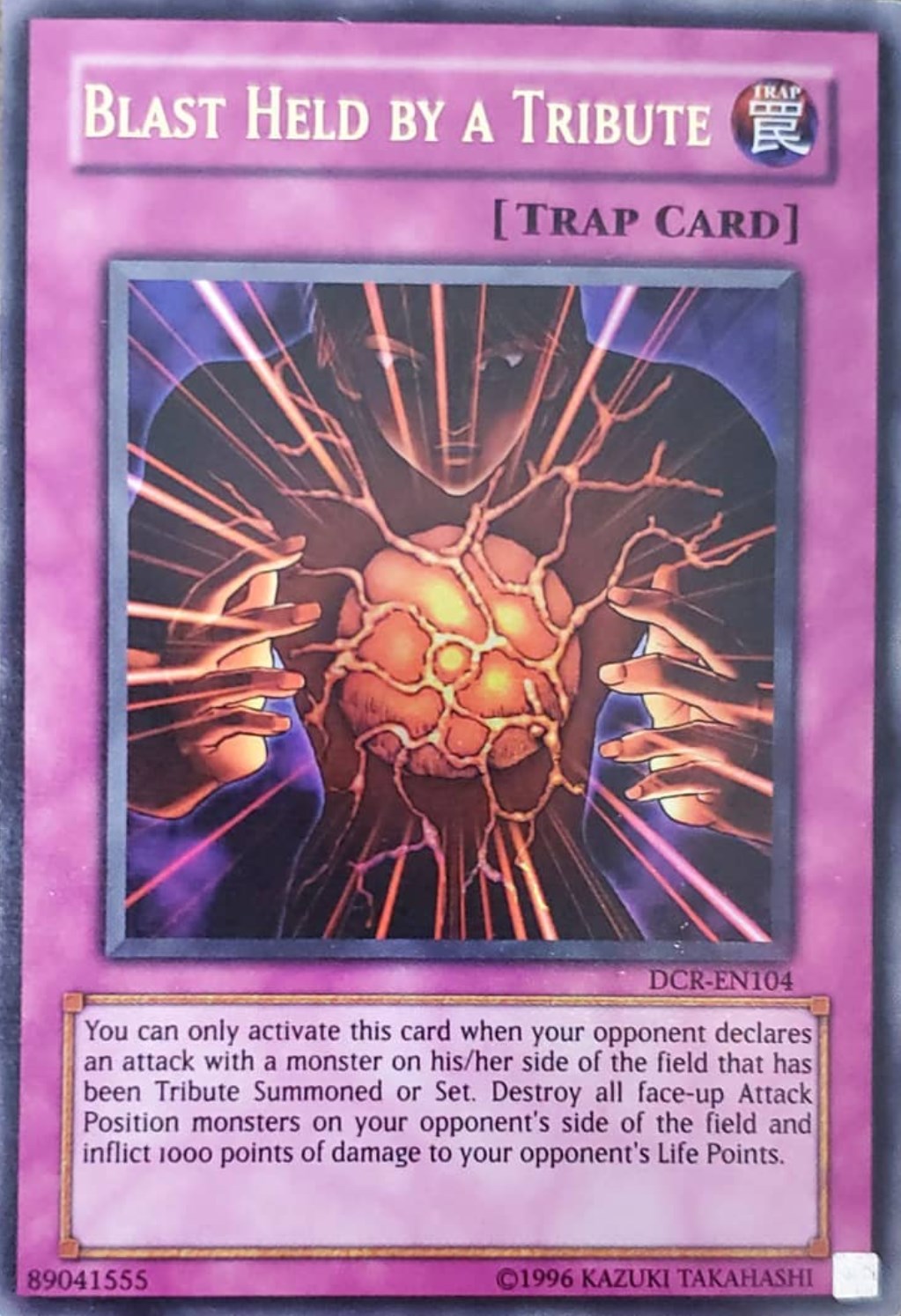 Blast Held by a Tribute [DCR-EN104] Ultra Rare | Good Games Morley