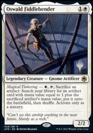 Oswald Fiddlebender (Promo Pack) [Dungeons & Dragons: Adventures in the Forgotten Realms Promos] | Good Games Morley