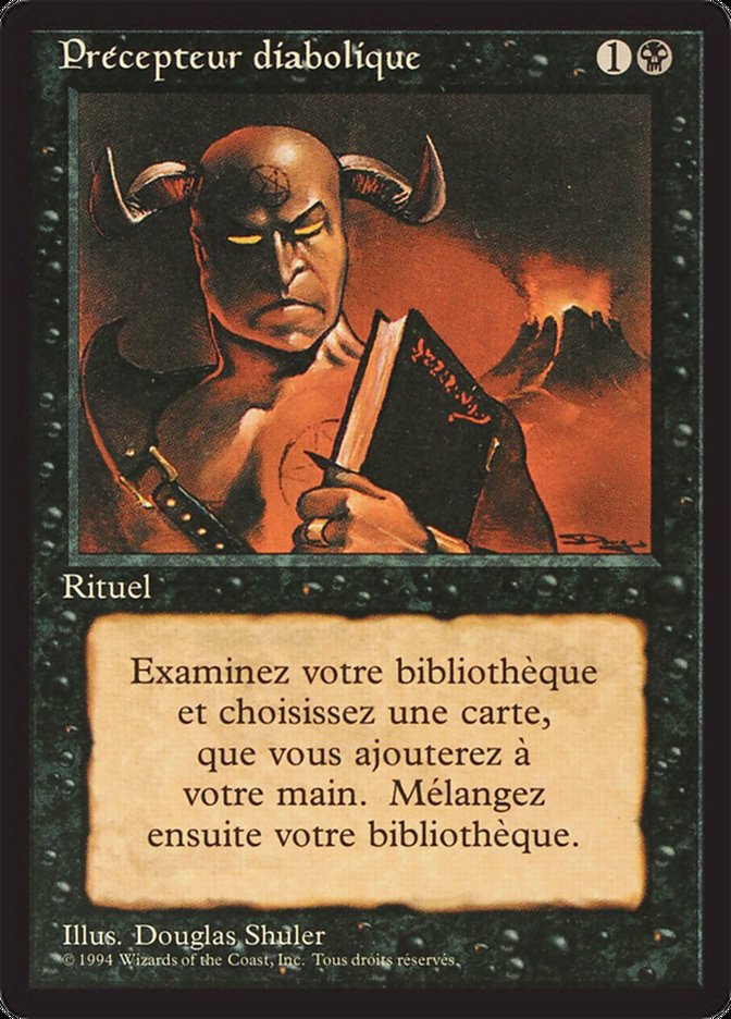 Demonic Tutor [Foreign Black Border] | Good Games Morley