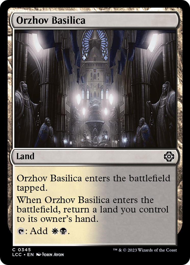 Orzhov Basilica [The Lost Caverns of Ixalan Commander] | Good Games Morley