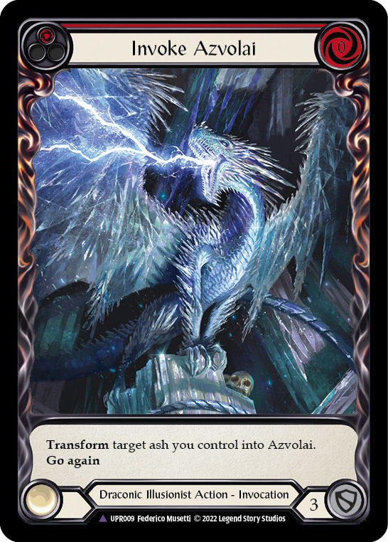 Invoke Azvolai // Azvolai (Marvel) [UPR009] (Uprising)  Cold Foil | Good Games Morley