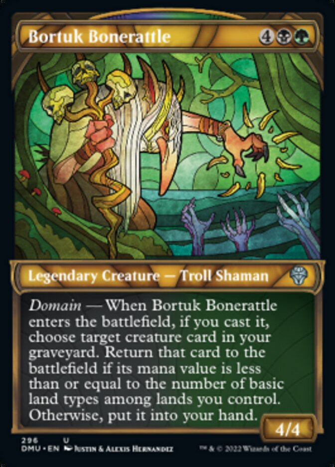 Bortuk Bonerattle (Showcase) [Dominaria United] | Good Games Morley