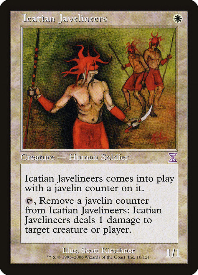 Icatian Javelineers [Time Spiral Timeshifted] | Good Games Morley