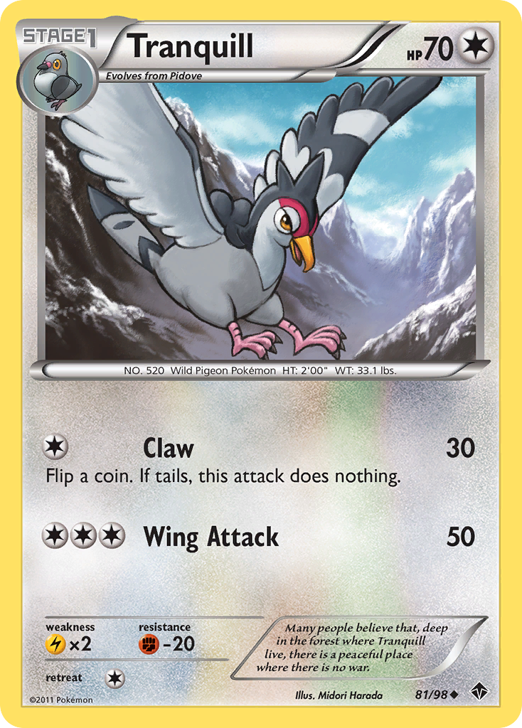 Tranquill (81/98) [Black & White: Emerging Powers] | Good Games Morley