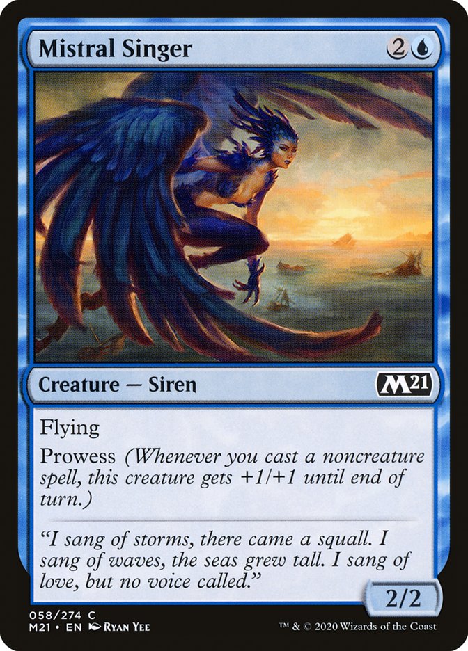 Mistral Singer [Core Set 2021] | Good Games Morley