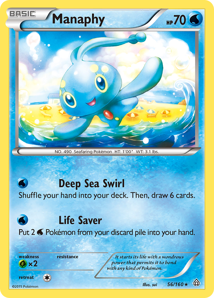 Manaphy (56/160) [XY: Primal Clash] | Good Games Morley