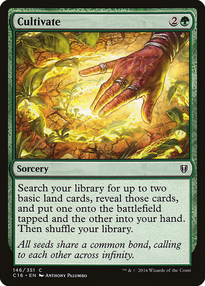 Cultivate [Commander 2016] | Good Games Morley