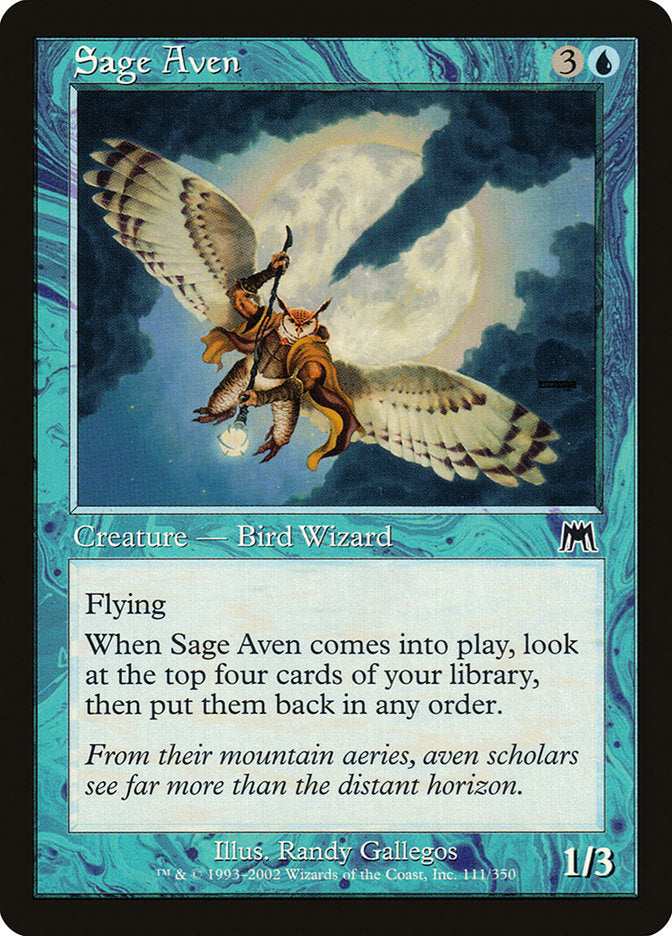 Sage Aven [Onslaught] | Good Games Morley