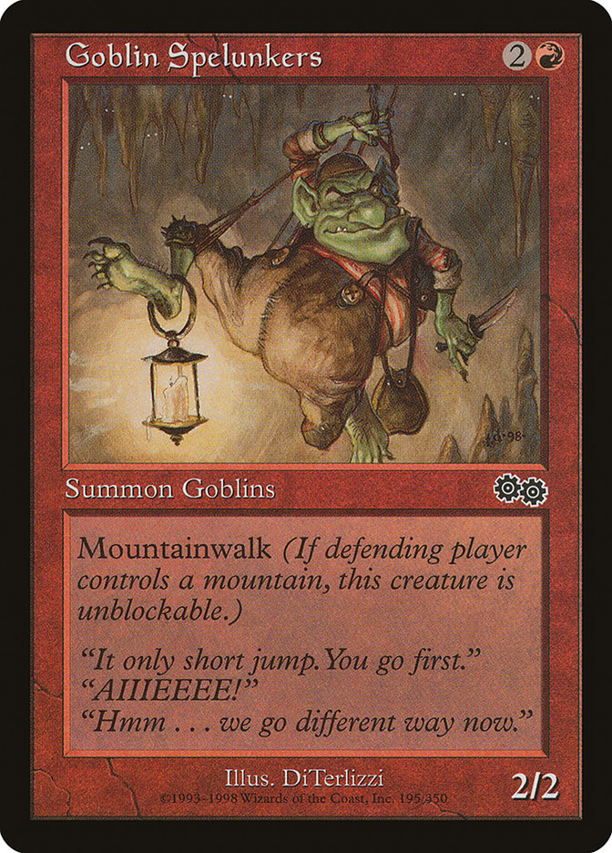 Goblin Spelunkers [Urza's Saga] | Good Games Morley