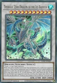 Trishula, Zero Dragon of the Ice Barrier [SDFC-EN041] Ultra Rare | Good Games Morley