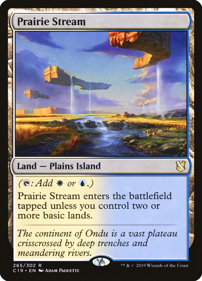 Prairie Stream [Commander 2019] | Good Games Morley