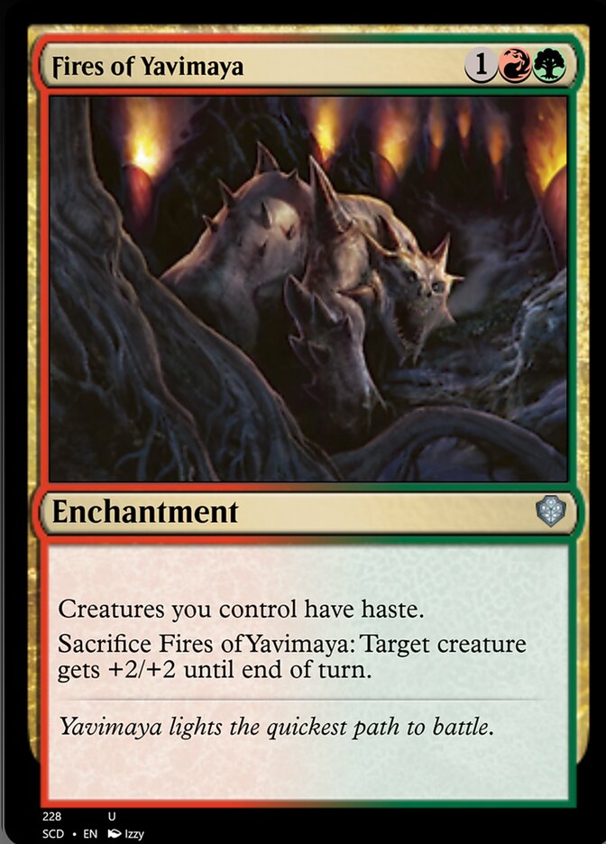 Fires of Yavimaya [Starter Commander Decks] | Good Games Morley