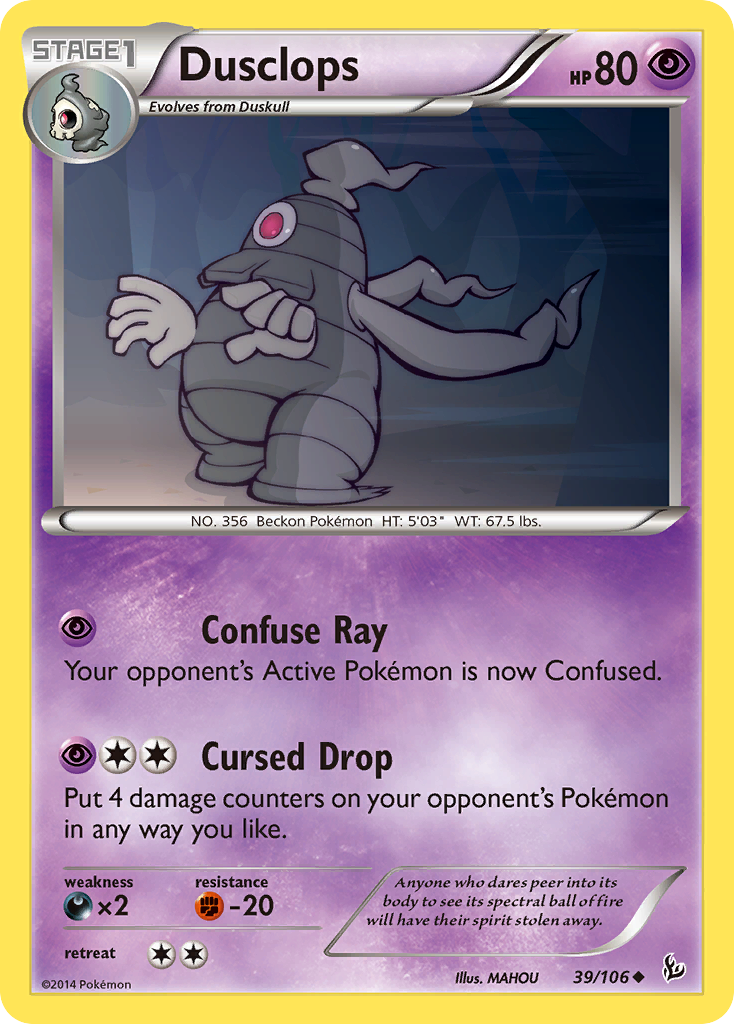 Dusclops (39/106) [XY: Flashfire] | Good Games Morley