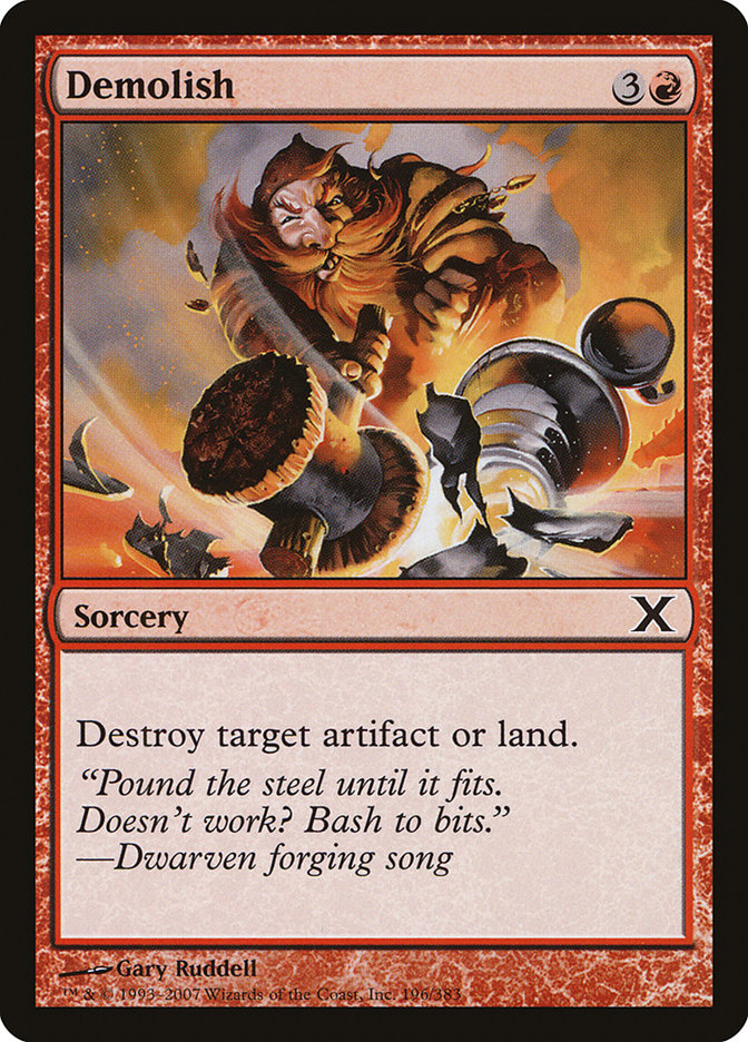 Demolish [Tenth Edition] | Good Games Morley