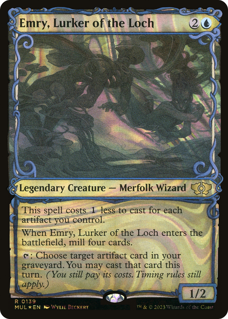 Emry, Lurker of the Loch (Halo Foil) [Multiverse Legends] | Good Games Morley