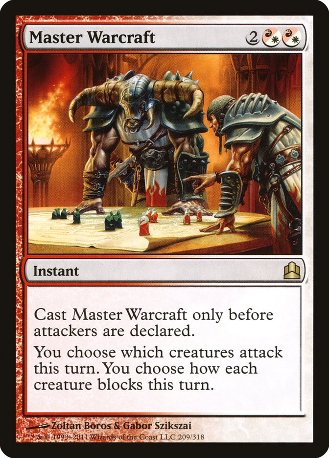 Master Warcraft [Commander 2011] | Good Games Morley