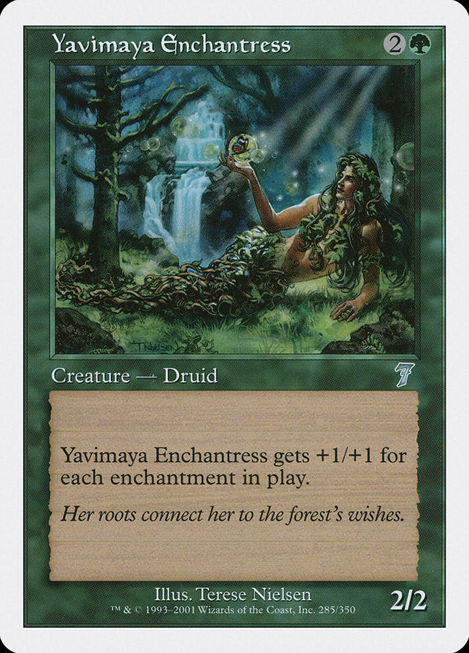 Yavimaya Enchantress [Seventh Edition] | Good Games Morley