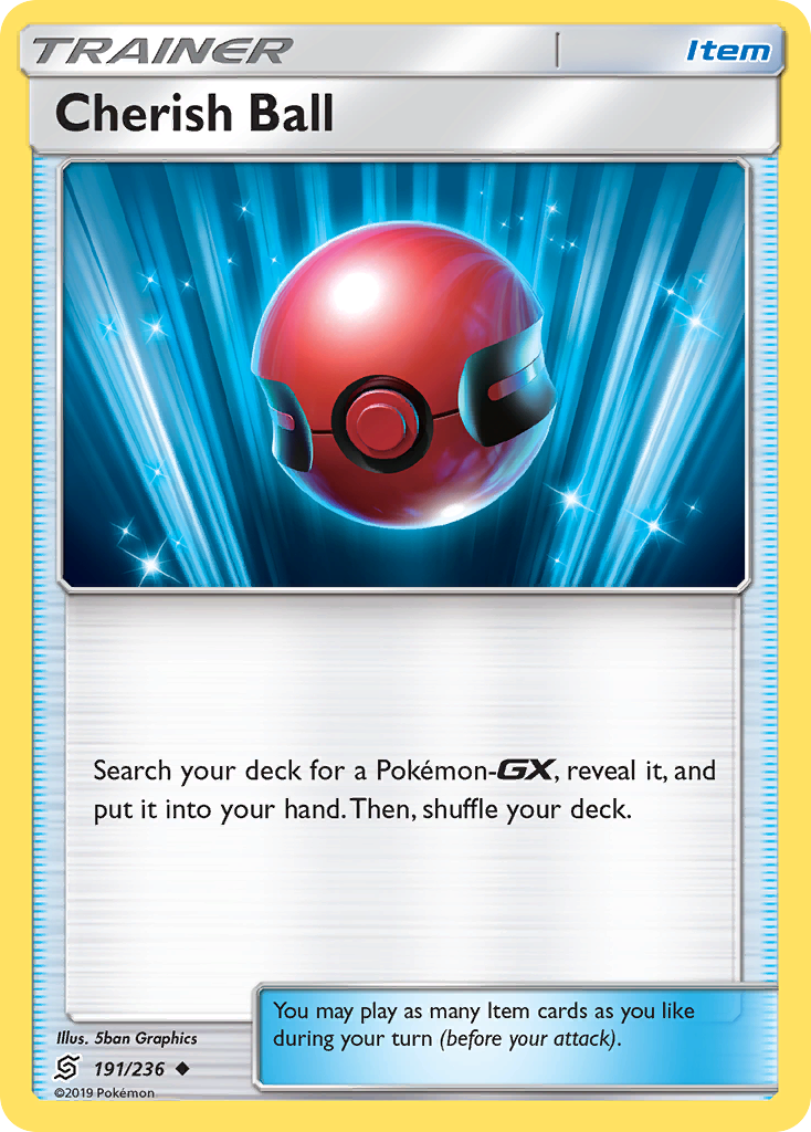 Cherish Ball (191/236) [Sun & Moon: Unified Minds] | Good Games Morley