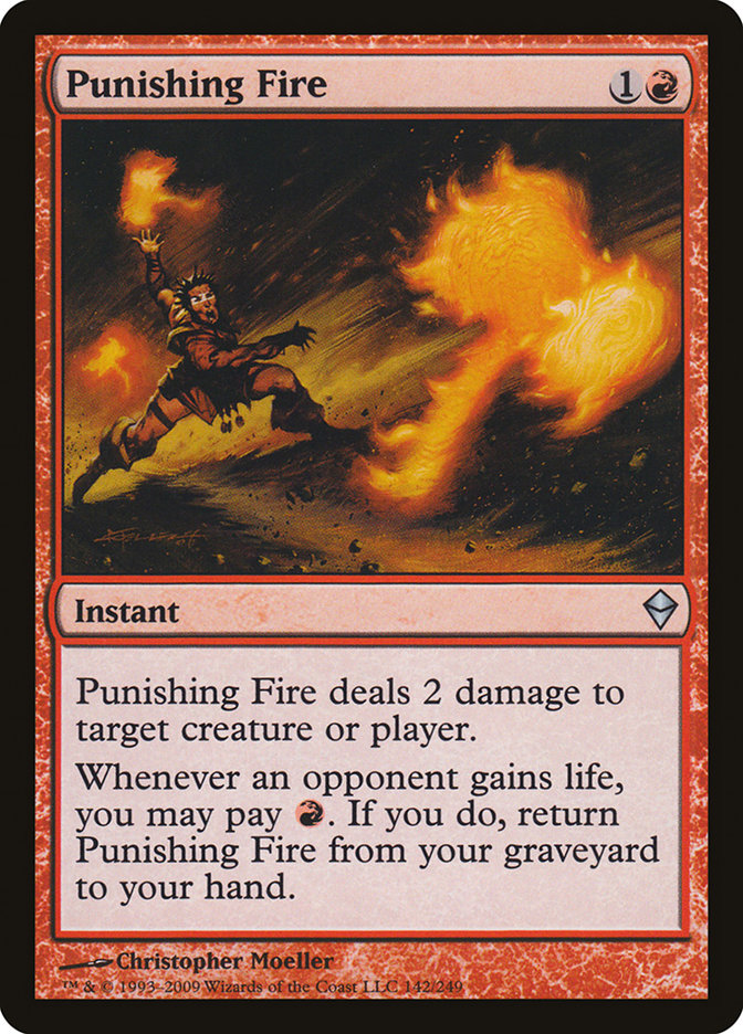 Punishing Fire [Zendikar] | Good Games Morley