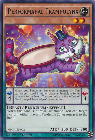 Performapal Trampolynx [NECH-EN002] Rare | Good Games Morley