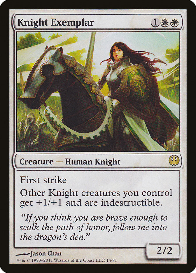 Knight Exemplar [Duel Decks: Knights vs. Dragons] | Good Games Morley