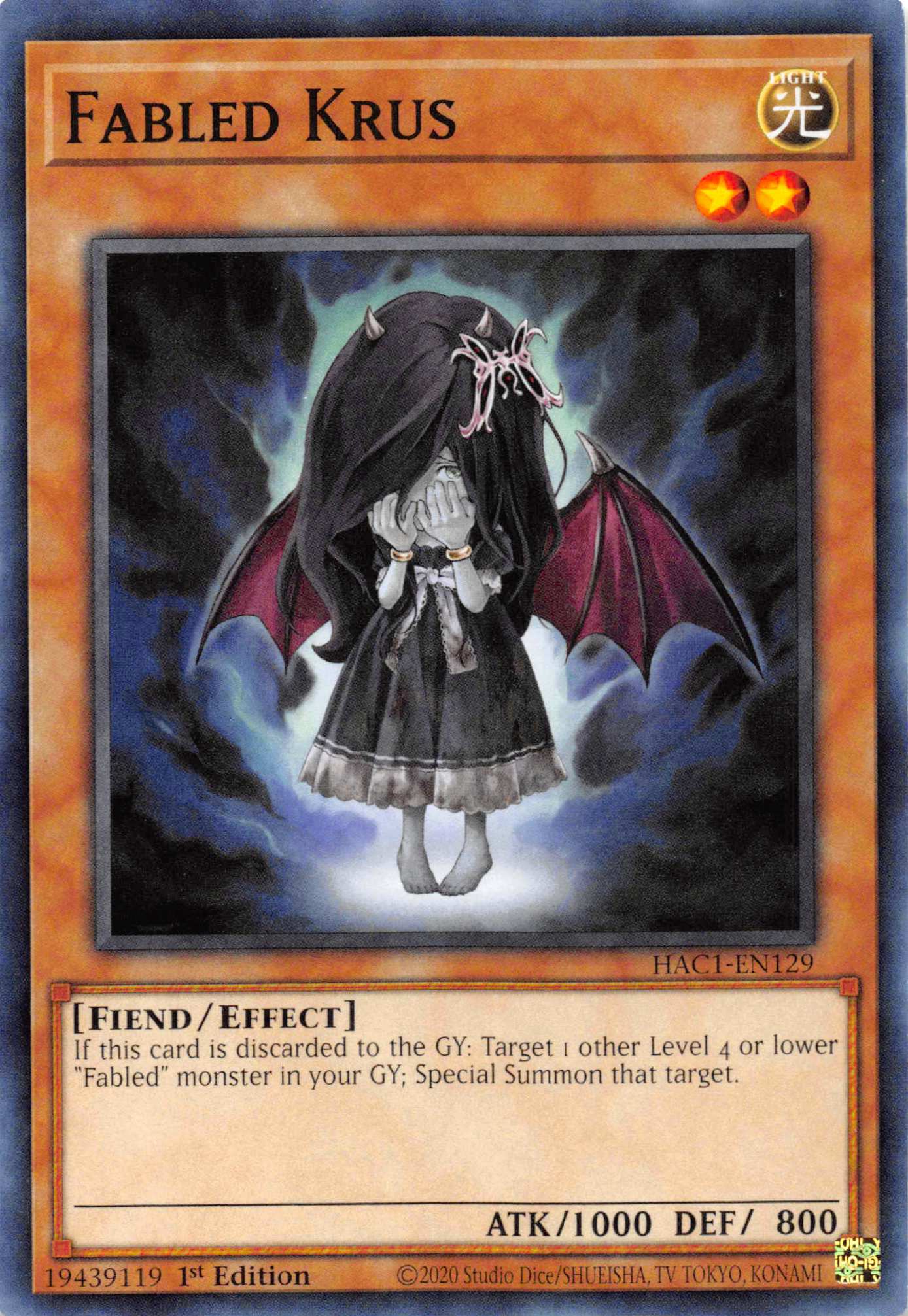 Fabled Krus [HAC1-EN129] Common | Good Games Morley