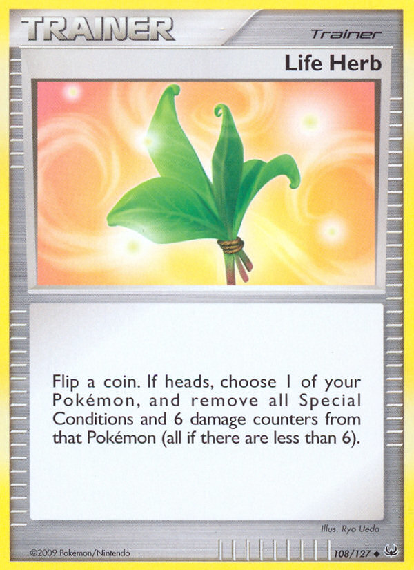 Life Herb (108/127) [Platinum: Base Set] | Good Games Morley