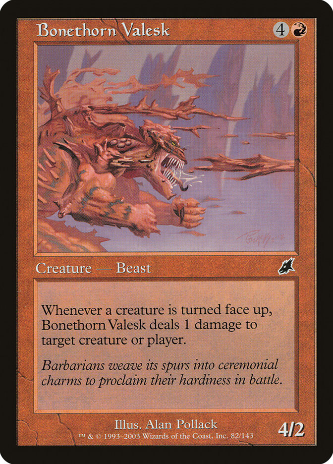 Bonethorn Valesk [Scourge] | Good Games Morley