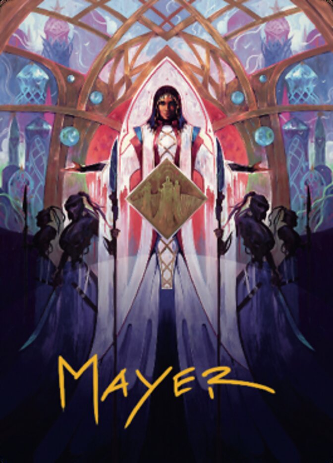 Kayla's Command Art Card (Gold-Stamped Signature) [The Brothers' War Art Series] | Good Games Morley