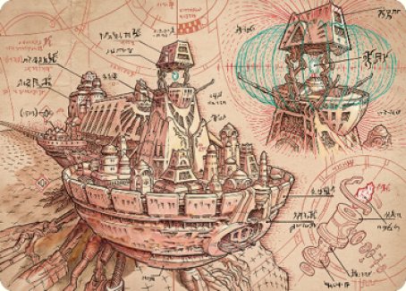 Defense Grid Art Card [The Brothers' War Art Series] | Good Games Morley