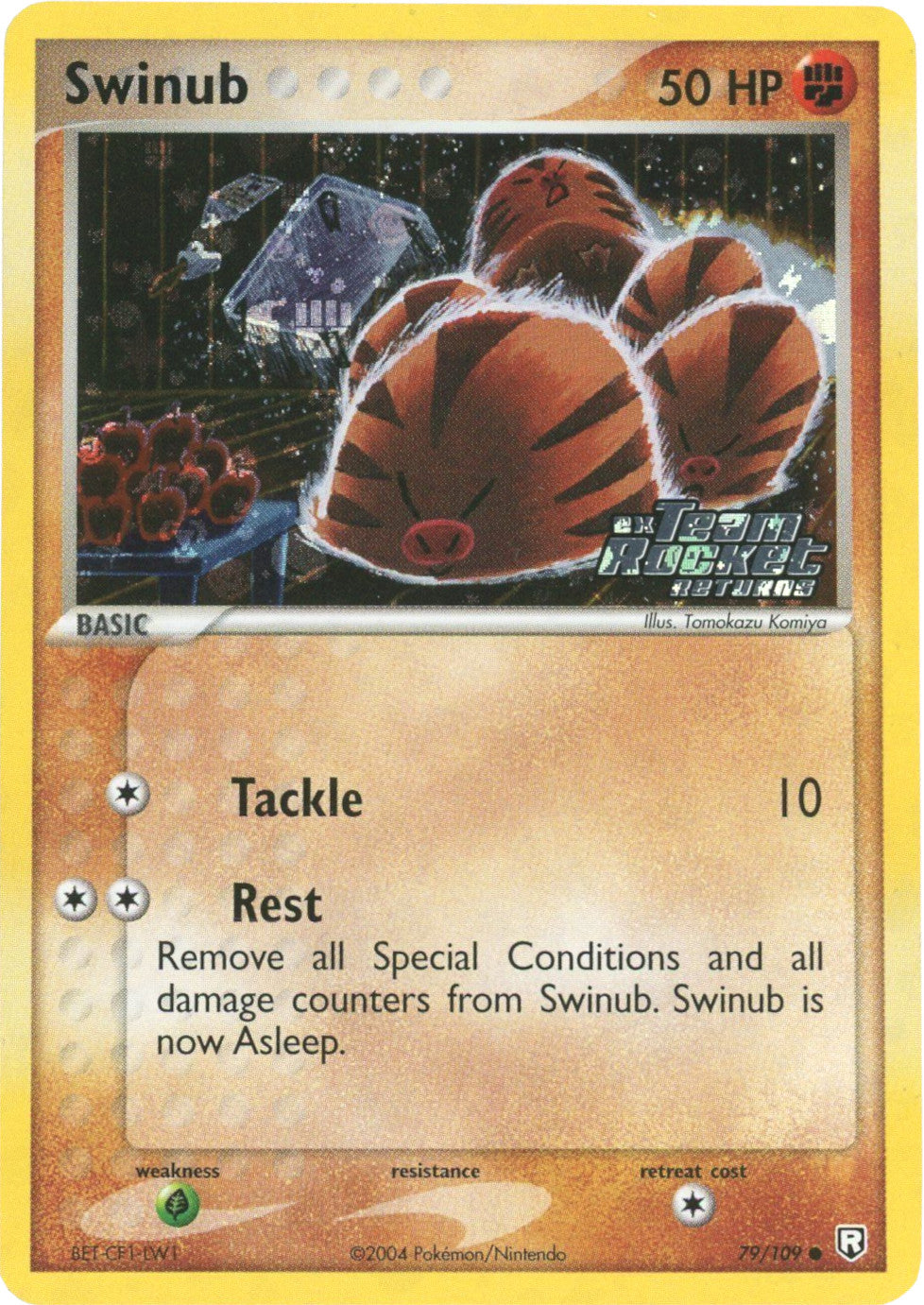 Swinub (79/109) (Stamped) [EX: Team Rocket Returns] | Good Games Morley