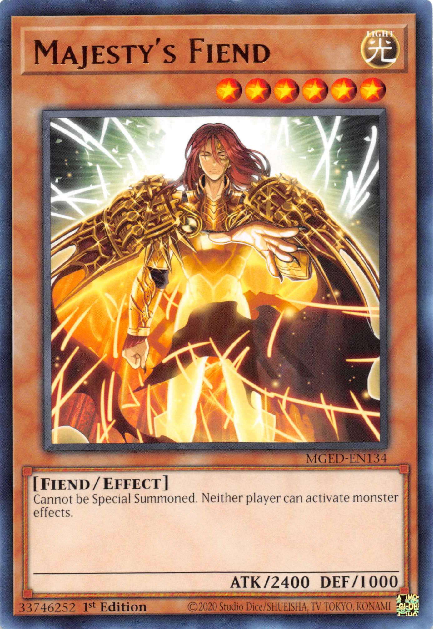 Majesty's Fiend [MGED-EN134] Rare | Good Games Morley