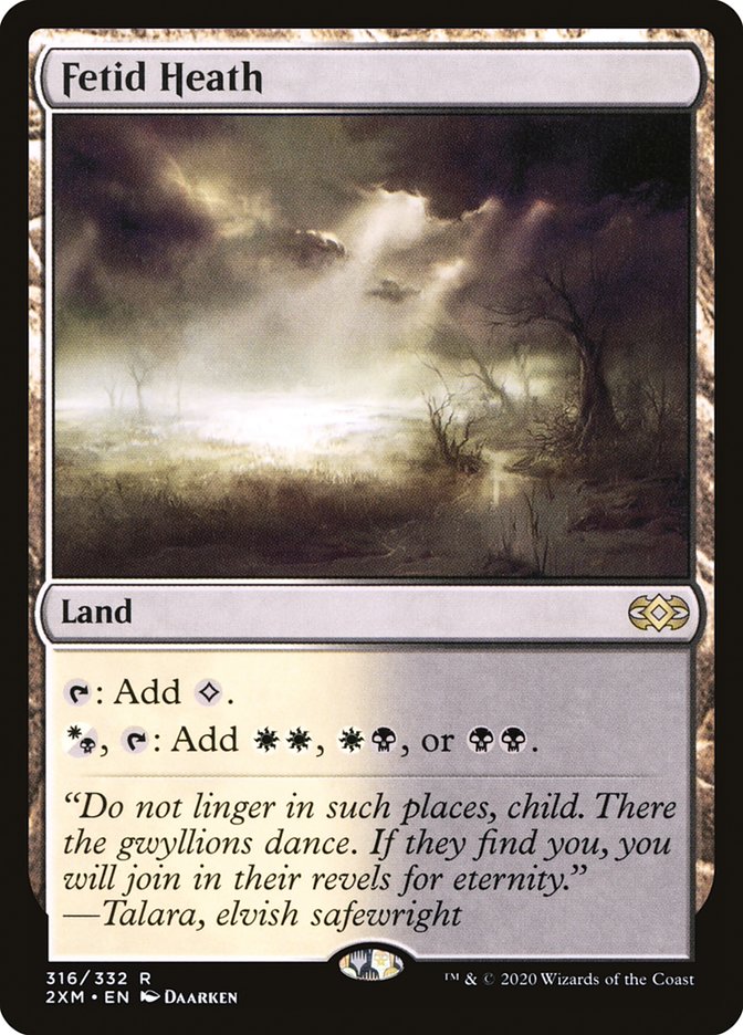 Fetid Heath [Double Masters] | Good Games Morley