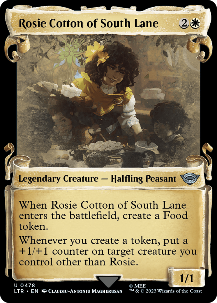 Rosie Cotton of South Lane [The Lord of the Rings: Tales of Middle-Earth Showcase Scrolls] | Good Games Morley