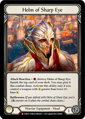 Helm of Sharp Eye [EVR053] (Everfest)  1st Edition Cold Foil | Good Games Morley