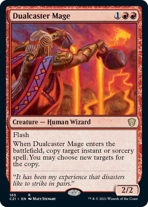 Dualcaster Mage [Commander 2021] | Good Games Morley