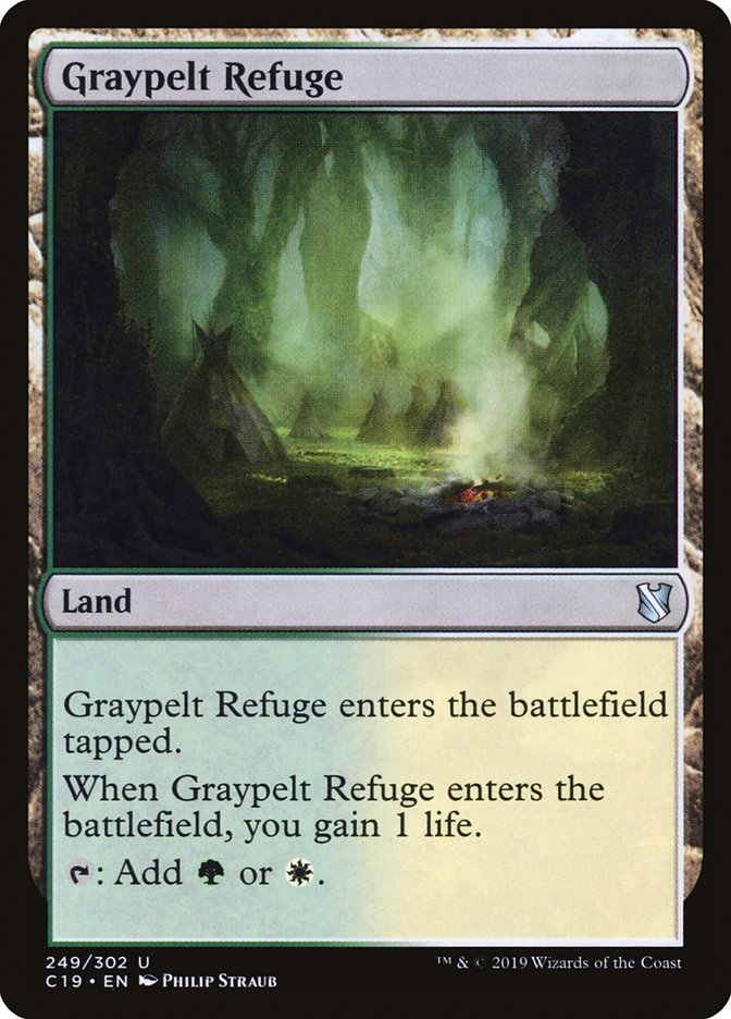 Graypelt Refuge [Commander 2019] | Good Games Morley
