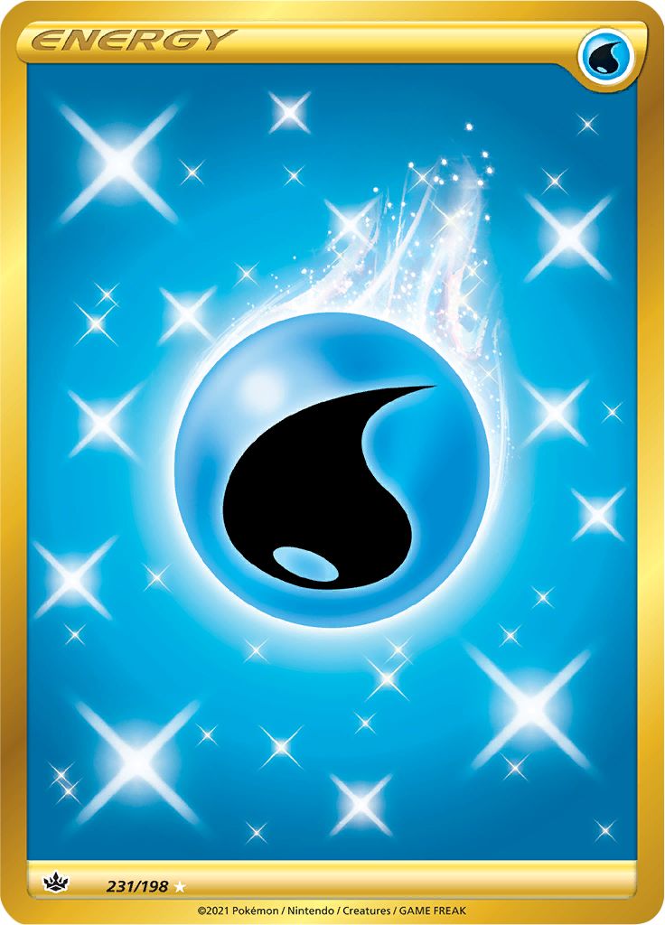 Water Energy (231/198) [Sword & Shield: Chilling Reign] | Good Games Morley